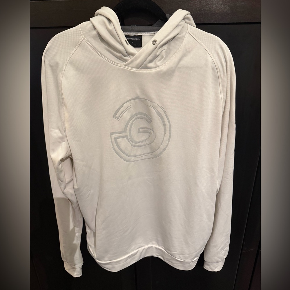 Men's White Hoodie